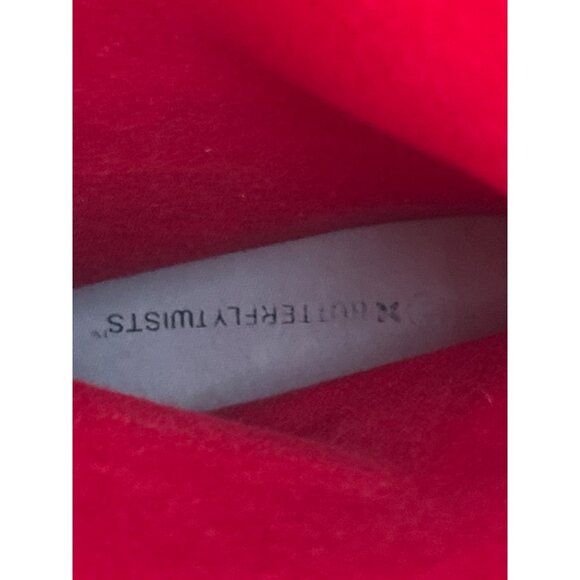 Butterfly Twist Women's Burgundy Shoes/Rain Boots Size 41/9.5 SKU 5930 - Picture 7 of 8